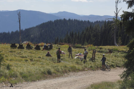 Biking on the Lolo Trail